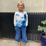 Reversible Kids Indigo Sweatshirt