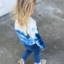 Reversible Kids Indigo Sweatshirt